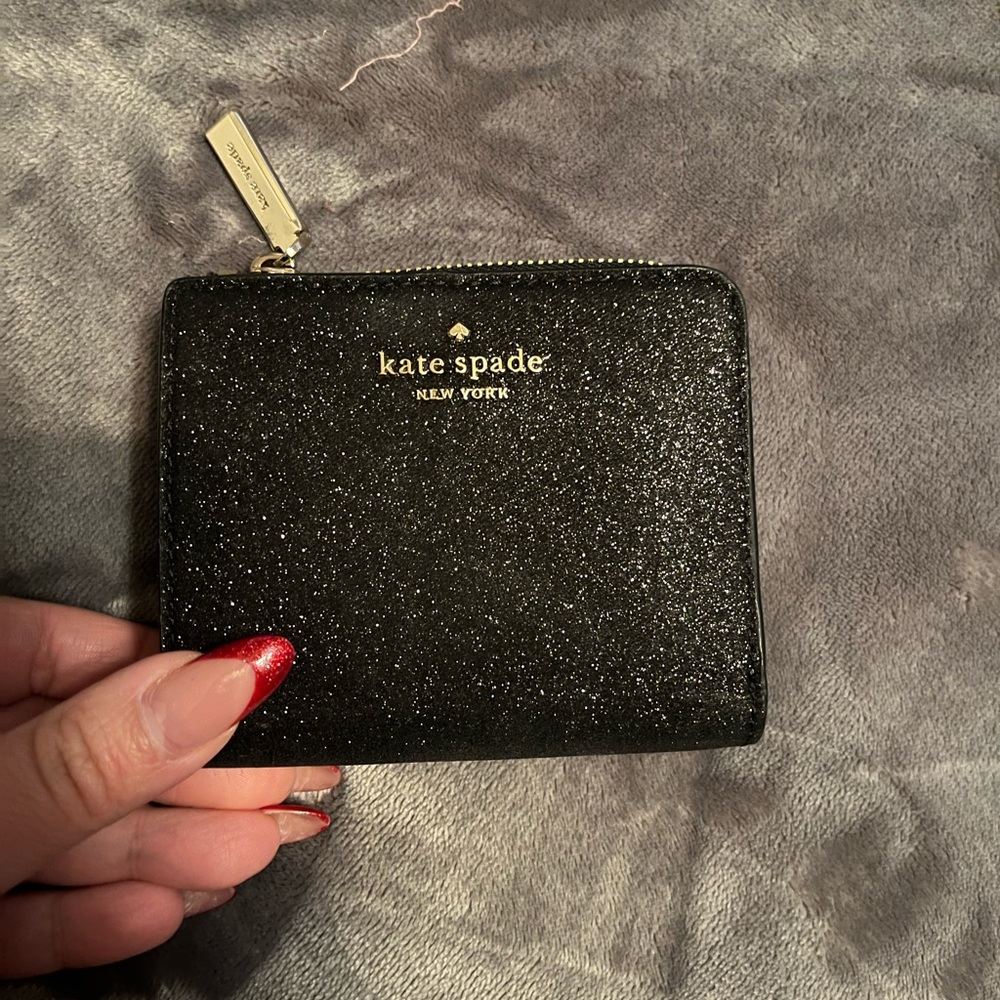 Kate spade ♠️ glitter wallet